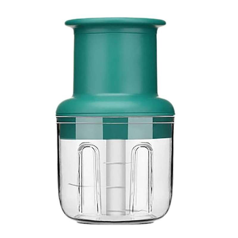 Electric Garlic Chopper 300ml Mini Food Processor Green