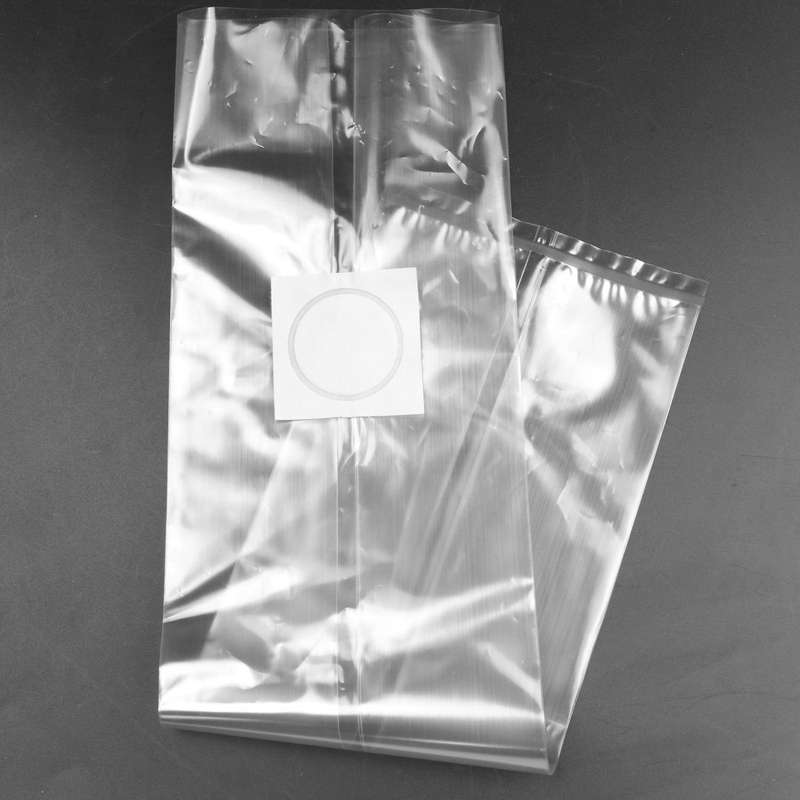 50pcs 10x20 Inch Pvc Mushroom Spawn Grow Bag Hight Temp Pre Sealable