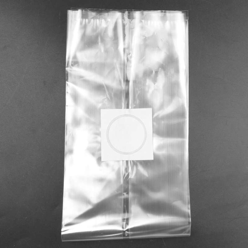 50pcs 10x20 Inch Pvc Mushroom Spawn Grow Bag Hight Temp Pre Sealable