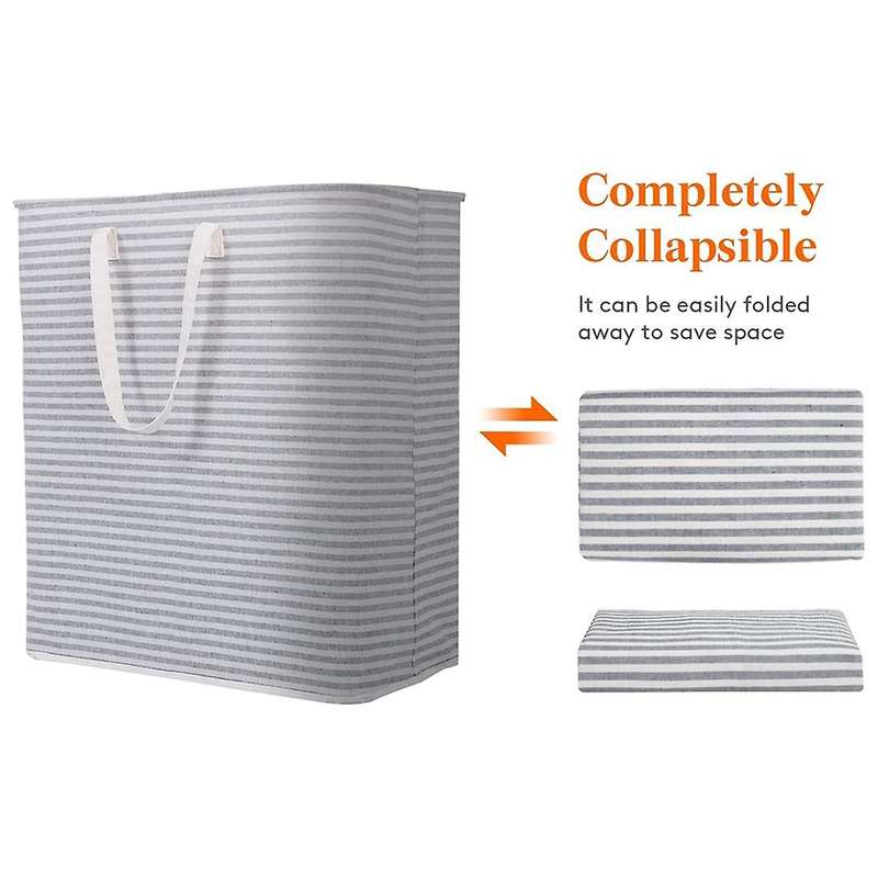 Freestanding Laundry Hamper Collapsible Extra Large Clothes Basket