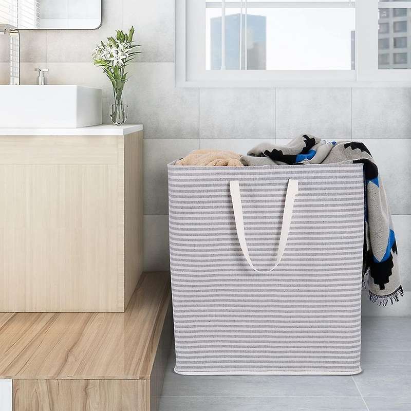 Freestanding Laundry Hamper Collapsible Extra Large Clothes Basket