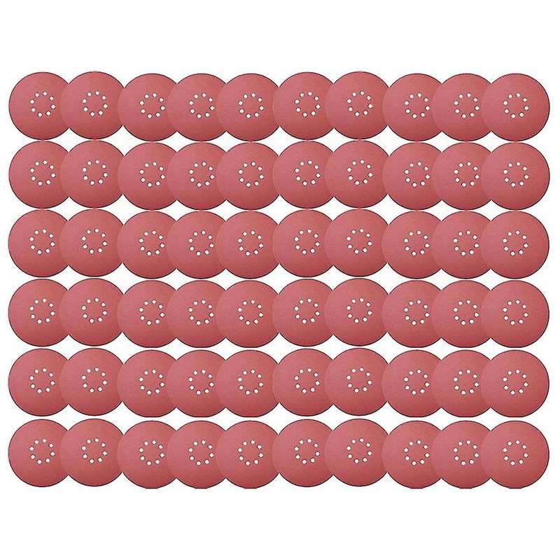 30pcs Hook and Loop Discs, Diameter 225mm Grit P40/60/100/120/180/240