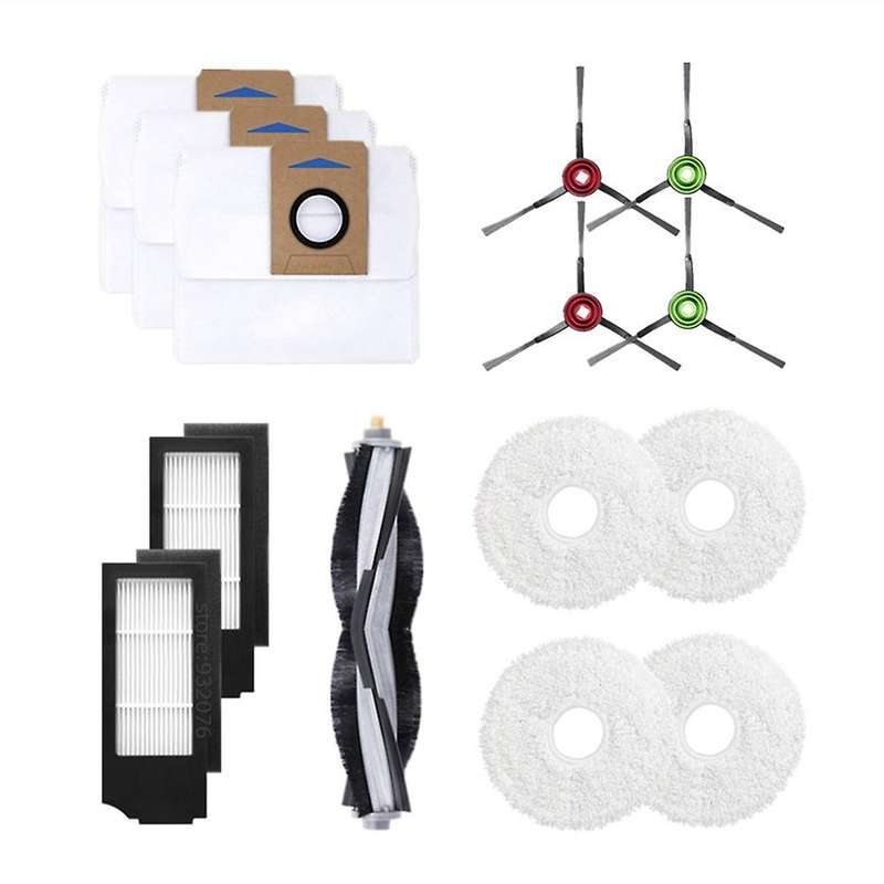 Hepa Filter Main / Side Brush for Ecovacs Deebot X1 Turbo /omni Robot