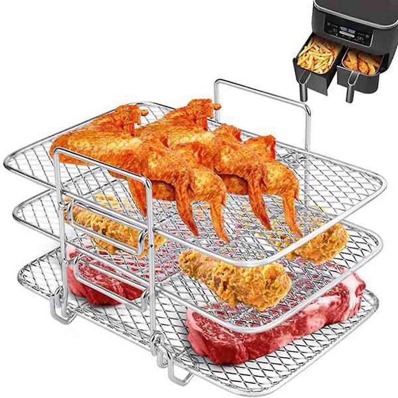 Air Fryer Rack for Ninja Dual Air Fryer,dehydrator Rack Air Fryer