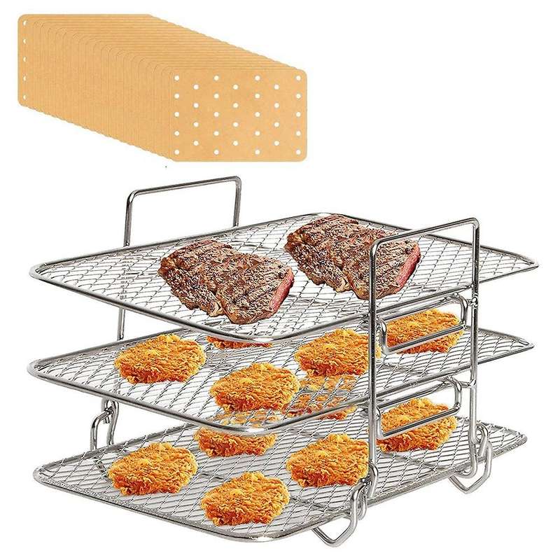 Air Fryer Rack for Ninja Dual Air Fryer,dehydrator Rack Air Fryer