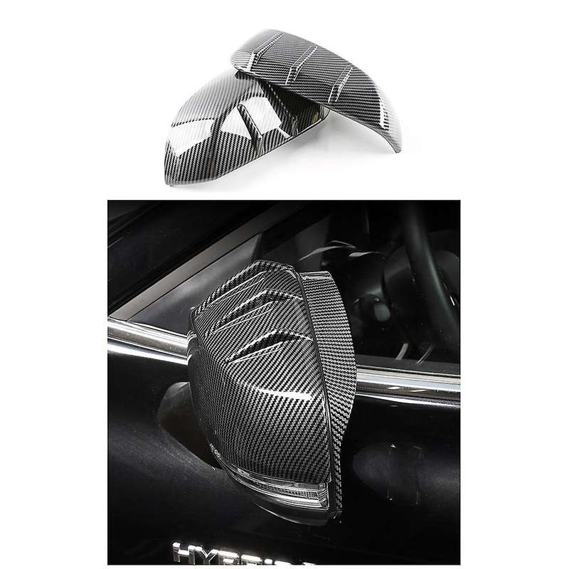 For Toyota Cover Cap Trim Decor Sticker Accessories,carbon Fiber