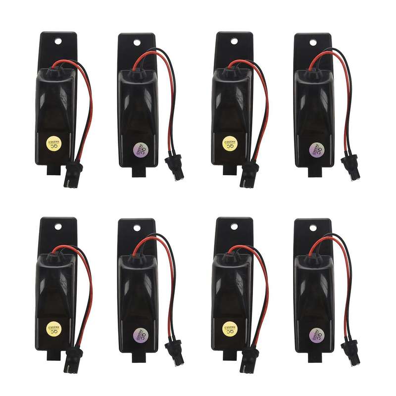 4 Pair White Led Number License Plate Light Replacement for Toyota