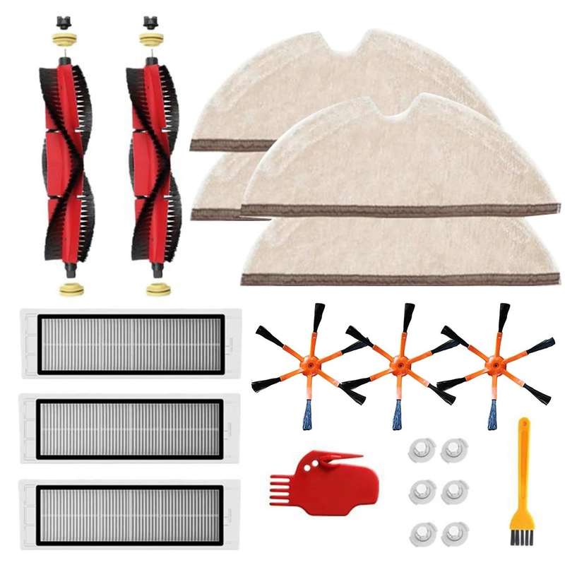 20pcs for Xiaomi Roborock S6 S60 S65 S5 Max T6 Cleaner Accessories