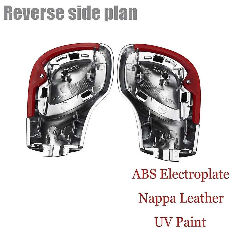 Red Dsg Gear Shift Knob Cover Lever Headball Cover for Golf Mk6 Mk7