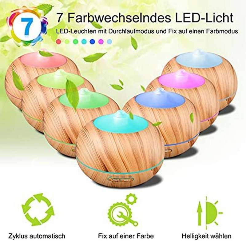 Oil Diffuser Aromatherapy Humidifier Electric Diffusers-us Plug