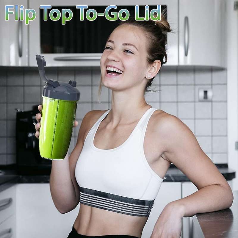 Blender Cups & Blade Replacement Set for Nutribullet, 32oz Huge Cup