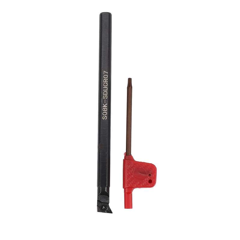 8mm Shank Indexable Lathe Turning Tool Holder with Carbide Inserts