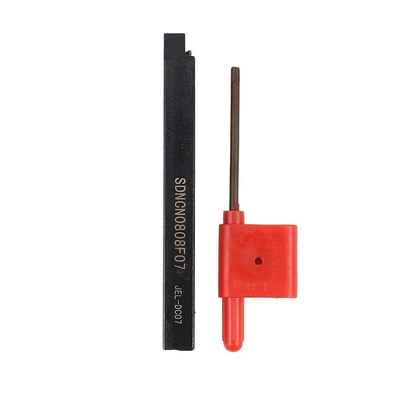 8mm Shank Indexable Lathe Turning Tool Holder with Carbide Inserts