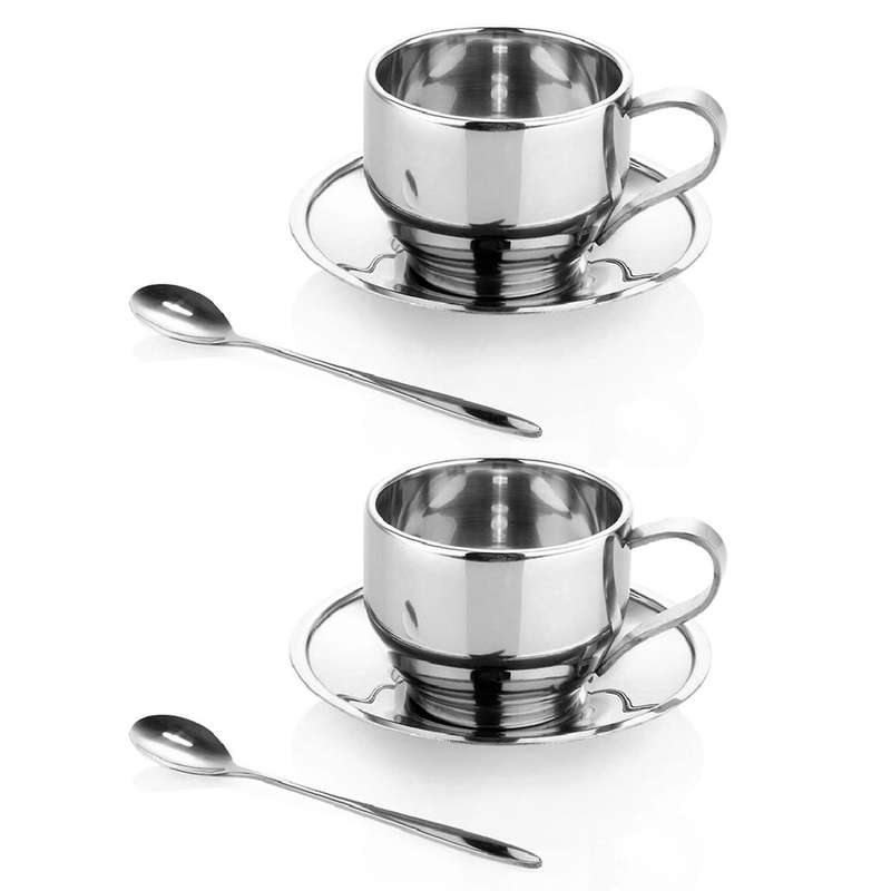 Edelstahl Kaffeetassen Einstellen/ Kaffeeset / Teetassen Einstellen