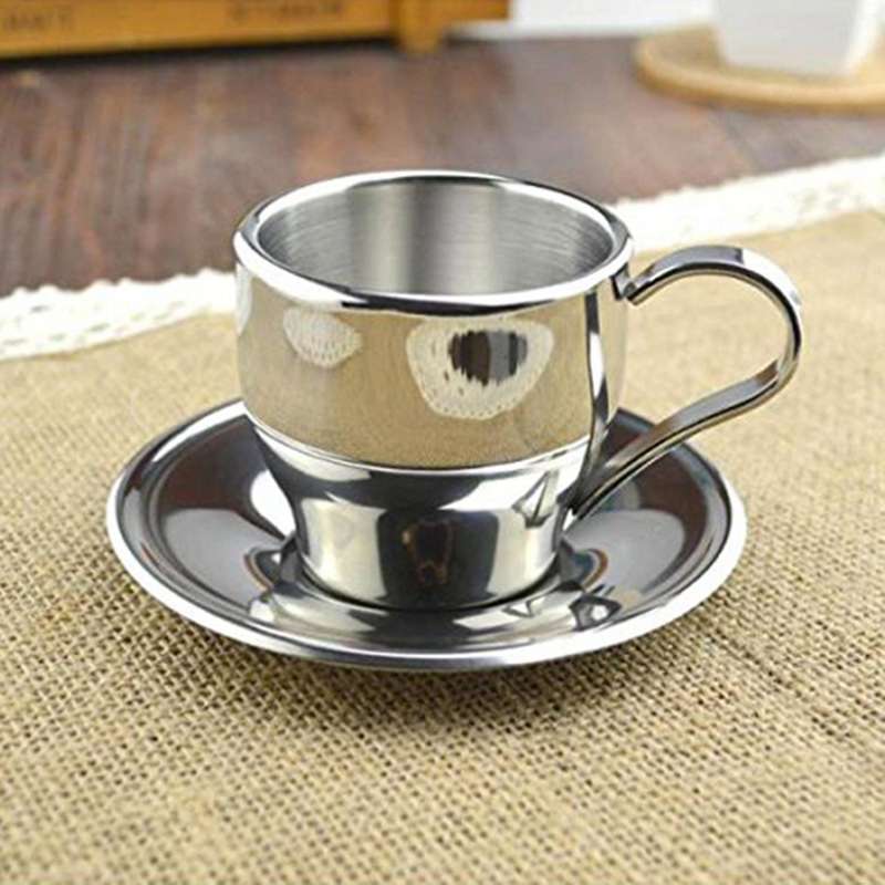 Edelstahl Kaffeetassen Einstellen/ Kaffeeset / Teetassen Einstellen