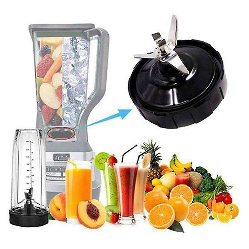 For Ninja 7 Fins Extractor Blades and 24oz Ninja Blender Cup with Lid
