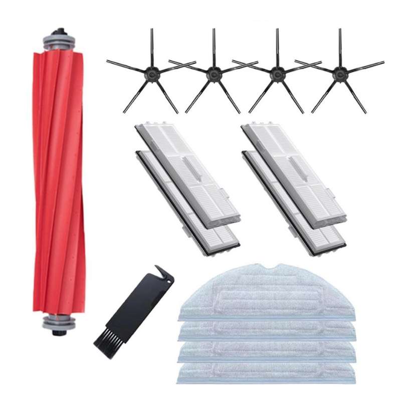 For Xiaomi Roborock S7 T7s T7plus Rubber Main Side Brush Filter Mops