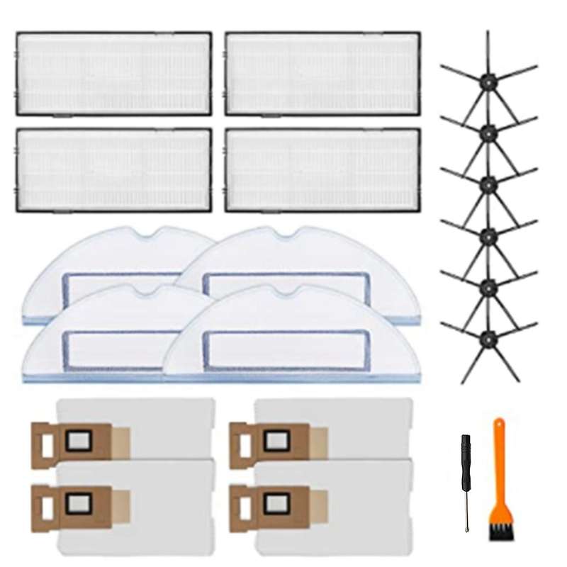 For Xiaomi Roborock S7 T7 T7s T7 Plus Robot Side Brushes Hepa Filter
