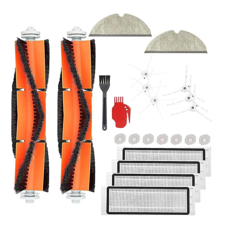 Filter Main Brush Mop Cloth for Xiaomi Mijia Roborock E25 S5 S6 E35
