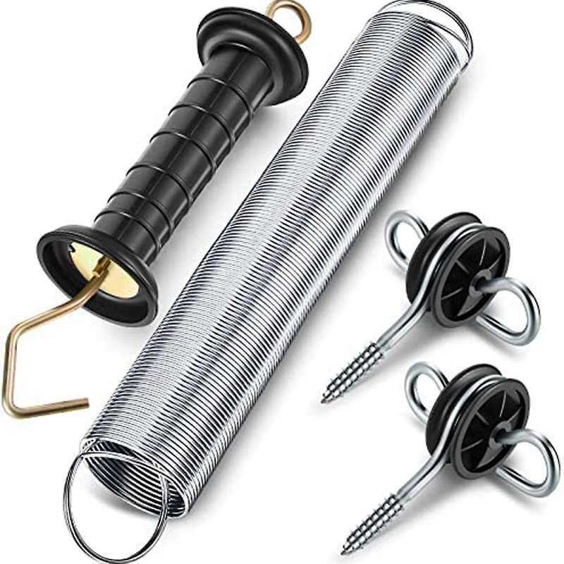 4 Pieces Electric Fence Gate Handle Kit Electric Fence Gate Kit