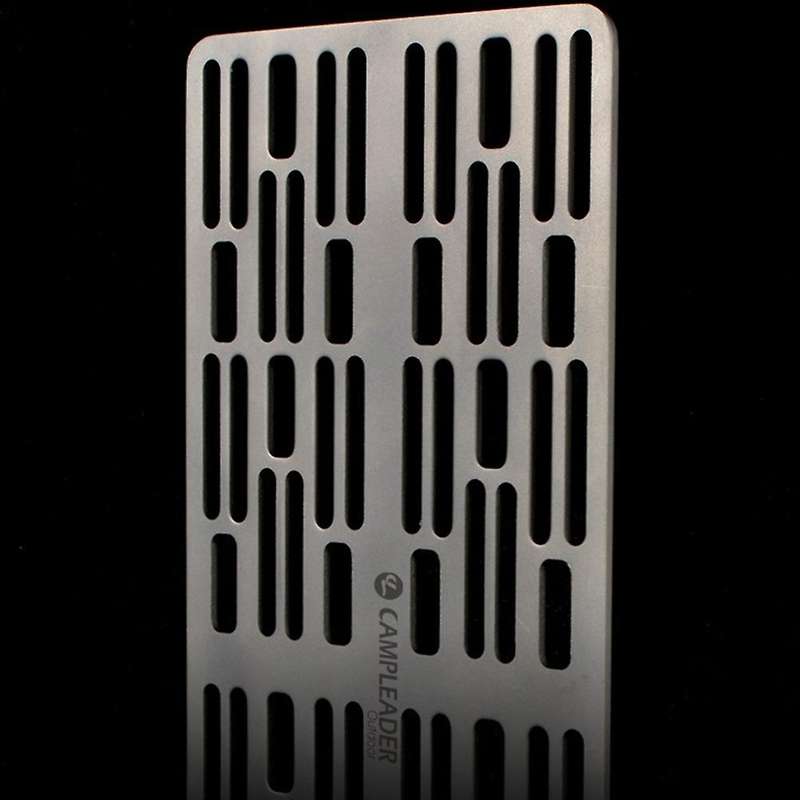 Campleader Camping Barbecue Plate for Outdoor Picnic (250x110mm)