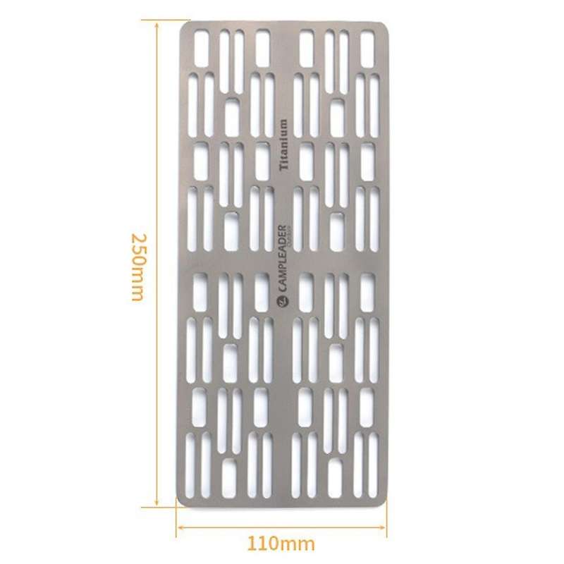 Campleader Camping Barbecue Plate for Outdoor Picnic (250x110mm)