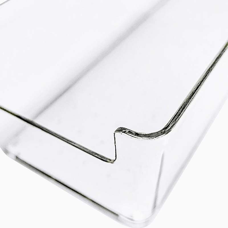 6pcs Clear Drawer Bins Case for Utensil Cosmetic Kitchen Tableware