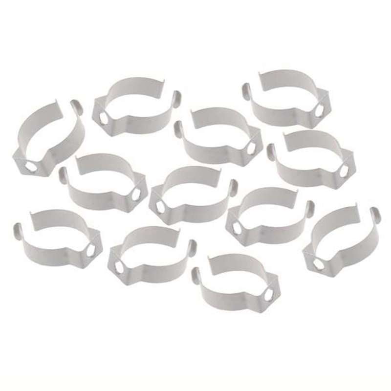 120pcs T8 Light Bulbs U Clips Holder Fluorescent Tube Lamp Bracket