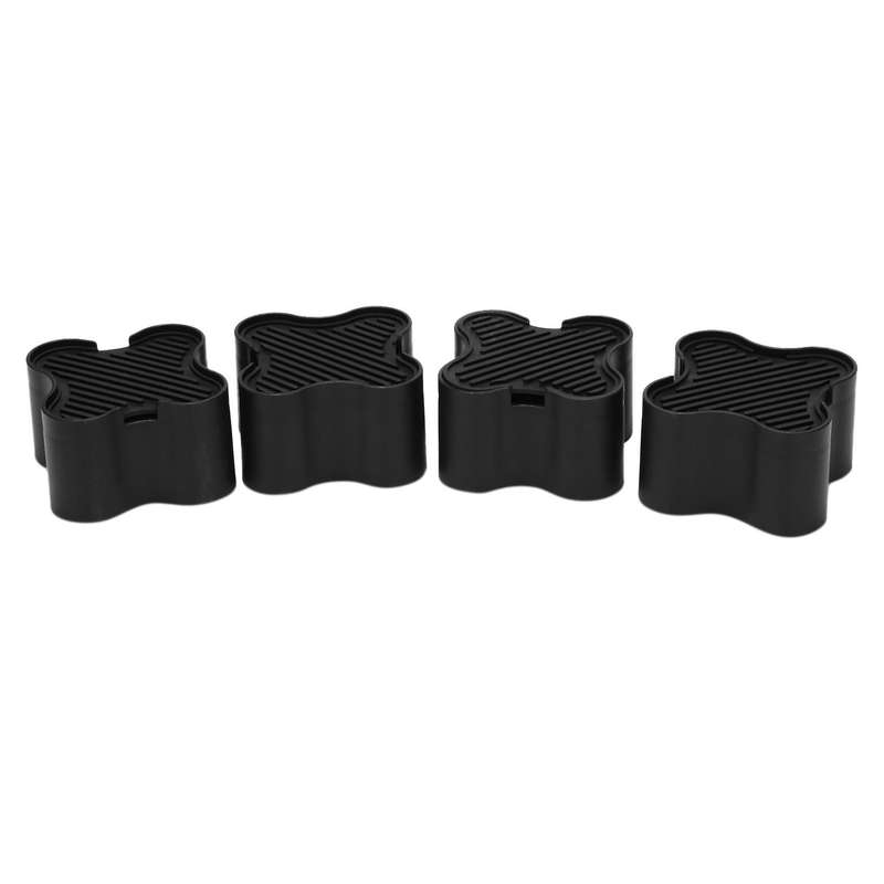 4 Pack Bed and Furniture Risers Elevator Up to 2 Inch Heavy Duty Bed
