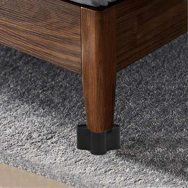 4 Pack Bed and Furniture Risers Elevator Up to 2 Inch Heavy Duty Bed