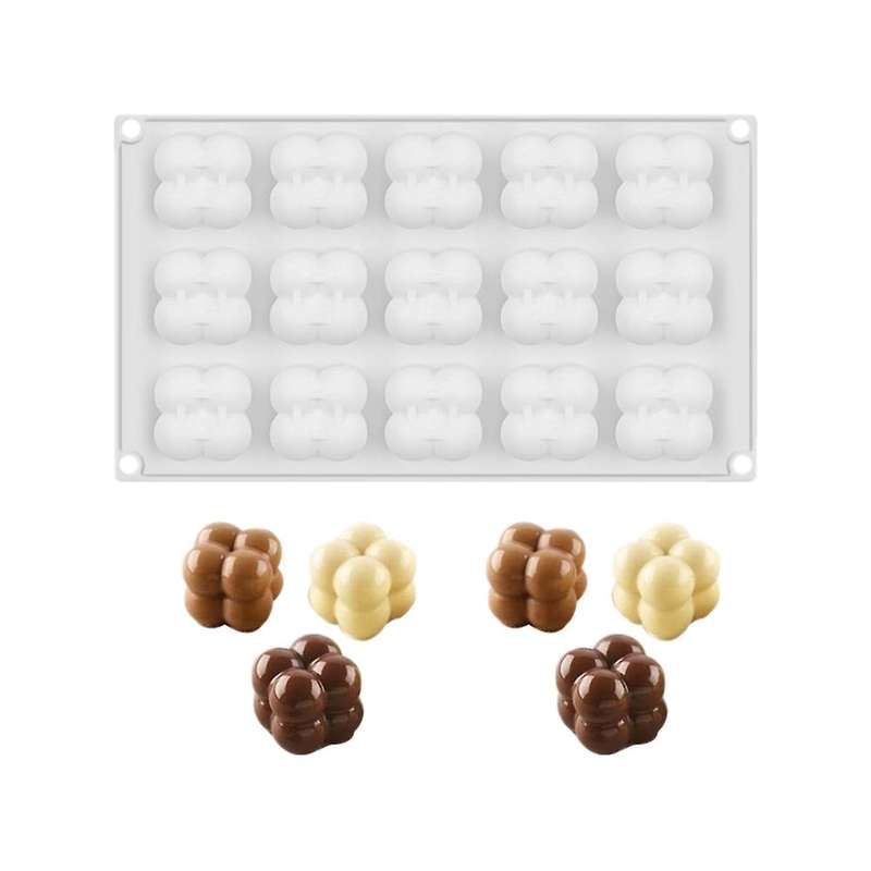 6 Cavity 3d Candle Mold Silicone Molds for Diy Handmade Craft