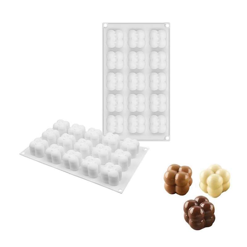 6 Cavity 3d Candle Mold Silicone Molds for Diy Handmade Craft