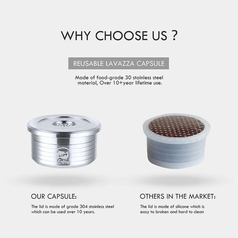 For Delta Q In Coffee Filters Stainless Steel Reusable Coffee Capsule