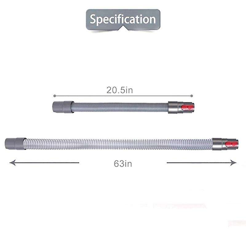 Pet Brush Grooming Tool and Flexible Extension Hose