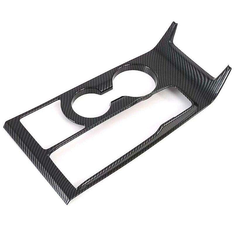 Abs Carbon Fiber Console Gear Shift Box Panel Cover Trim for Hyundai