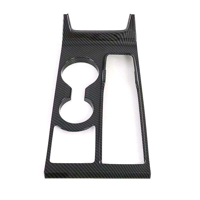 Abs Carbon Fiber Console Gear Shift Box Panel Cover Trim for Hyundai