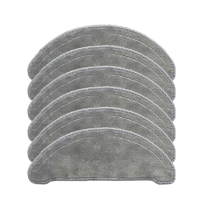20pcs Mops Cloths Sets Parts for Roidmi Eve Plus Robot Vacuum Cleaner