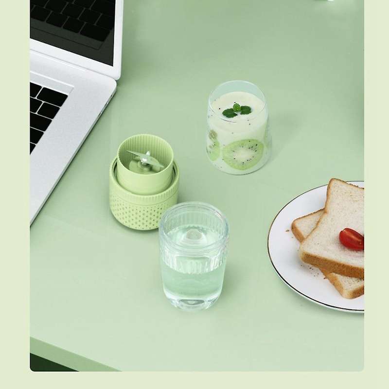 Monda Juicer 4-blades Electric Blender Usb Fruit Mixer 250ml (green)