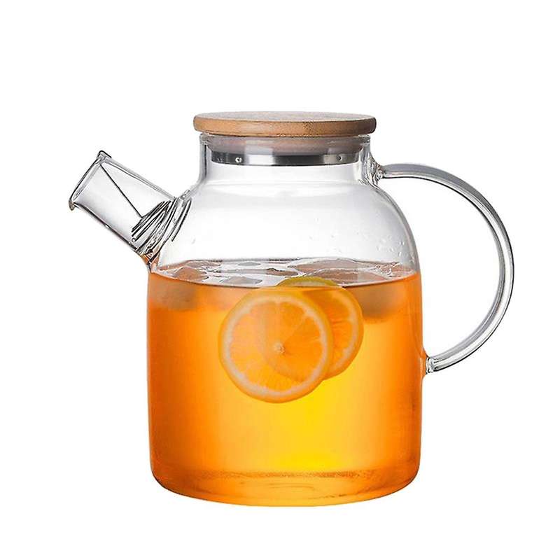 Borosilicate Glass Teapot Heat-resistant Glass Kettle 1.6l