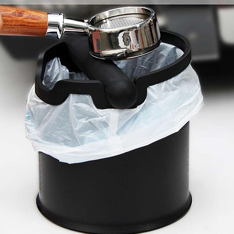 Coffee Powder Residue Box Black Coffee Machine Grounds Trash Bin