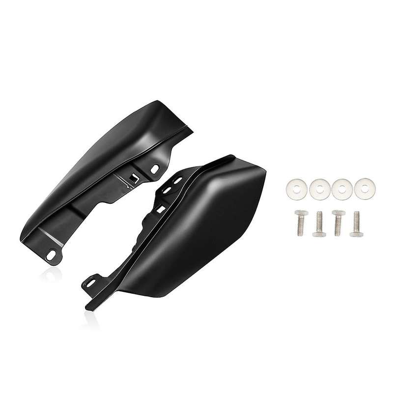 Motorcycle Mid-frame Air Heat Deflector Matte Black