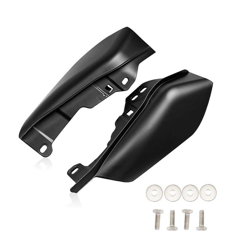 Motorcycle Mid-frame Air Heat Deflector Matte Black