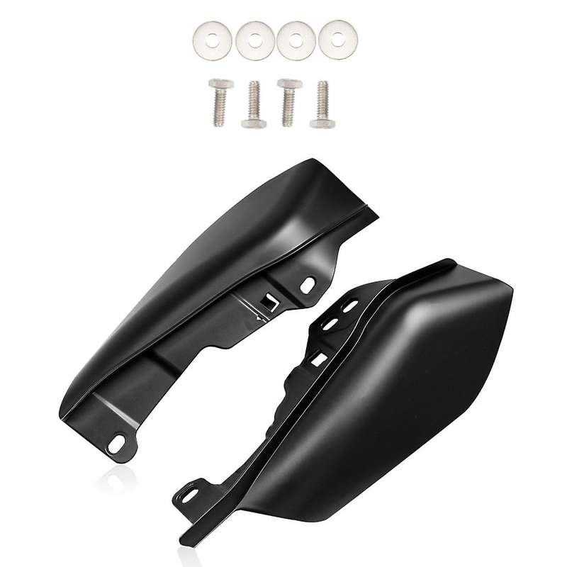 Motorcycle Mid-frame Air Heat Deflector Matte Black