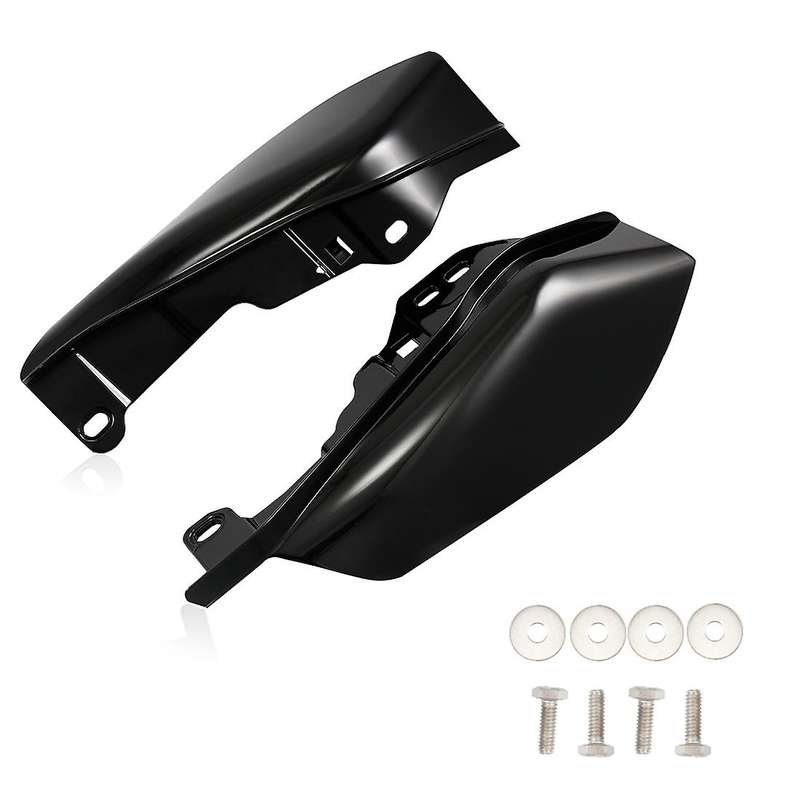 Motorcycle Mid-frame Air Heat Deflector Gloss Black