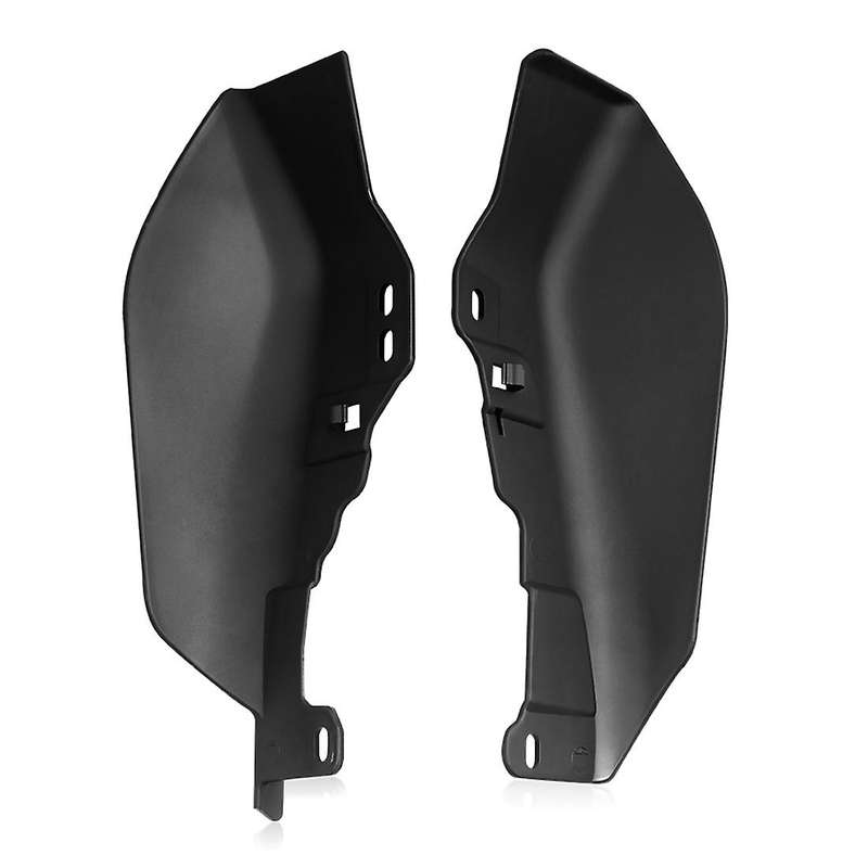 Motorcycle Mid-frame Air Heat Deflector Gloss Black