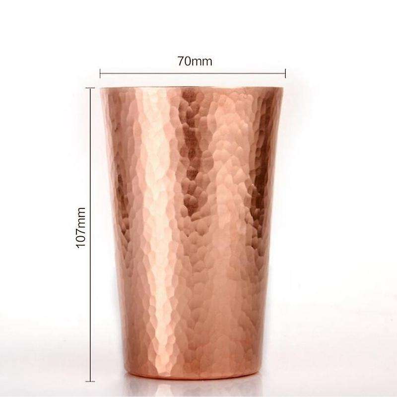 Copper Powder Cup Grinder Coffee Powder Manual Hand Powder Cup 250ml