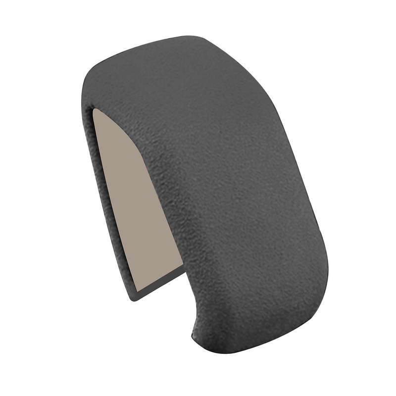 Gear Shift Knob Trim Cover Center Console Shift Sticker Dark Grey