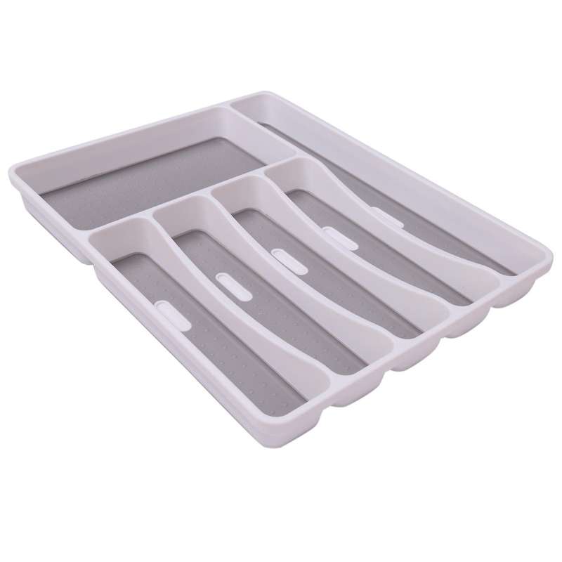 Drawer Cutlery Storage Box Plastic Cutlery Storage Tray Partition