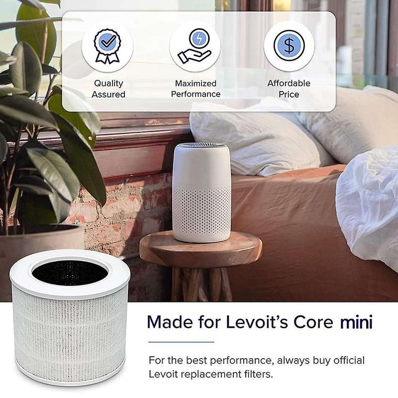 Air Purifier Hape Filter 3-in-1 Hepa,h13 True for Levoit Core Mini-rf