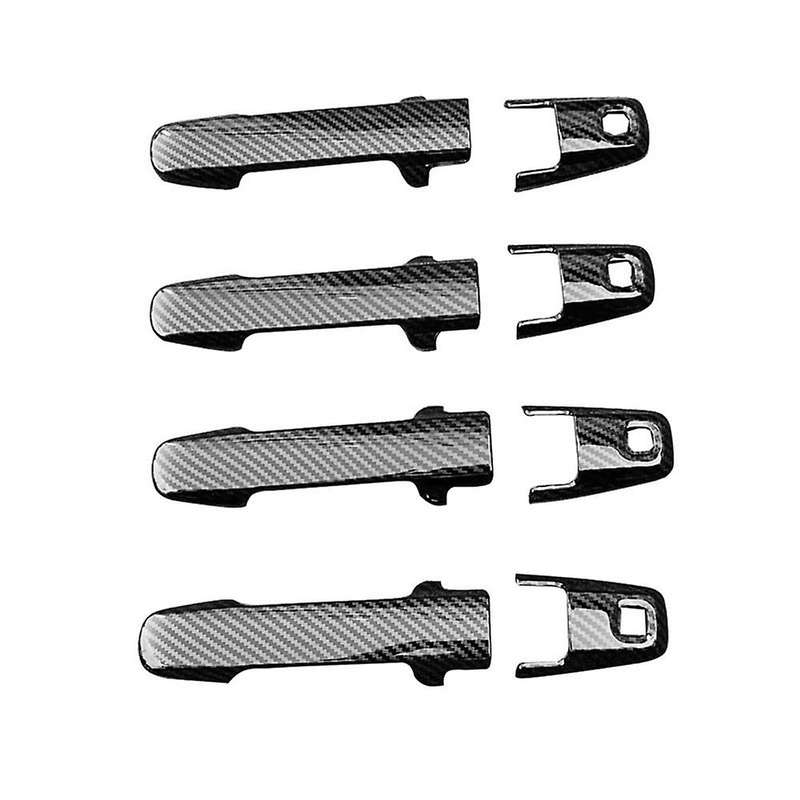 For 2021 2022 Suzuki Spacia Car Door Handle Cover Protector Carbon